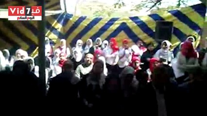 أهالى سرابيوم بالإسماعيلية يحتفلون بيوم الشهيد