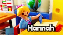 Playmobil Film Deutsch - HANNAH   DAVE KNUTSCHEN IM UNTERRICHT! Kinderserie Familie Vogel