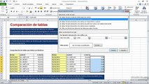 11 Comparación de tablas en Excel 0446