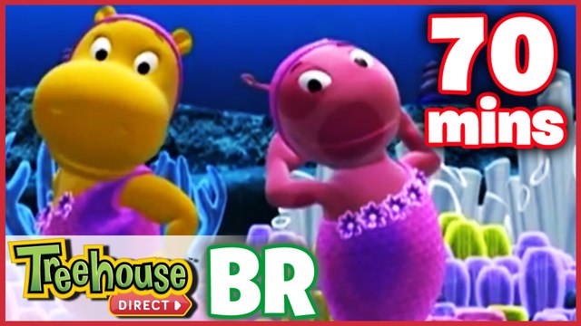 Os Backyardigans Desenho Animado - Episódios 36-38 Compilação De 70 mins Para Crianças