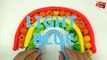 Play and Learn Rainbow Colors Play Doh | Learn Colours with Squishy Glitter Foam Fruits