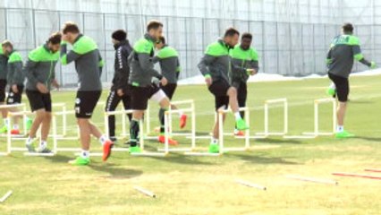 Konyaspor Taktik Çalıştı