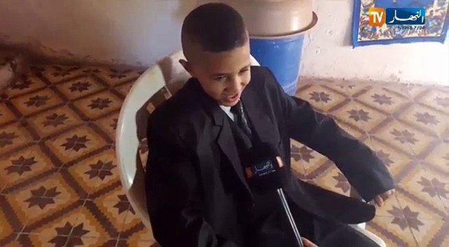 عبد الغفور طفل يتمنى أن يصبح وزيرا