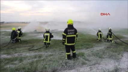 Edremit - Havalimanında Kurtarma Tatbikatı