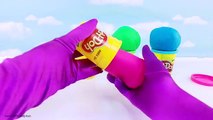 How to Make Playdoh Tubs DIY Fun Crafts for Kids Learn Colors Toy Surprises New HD