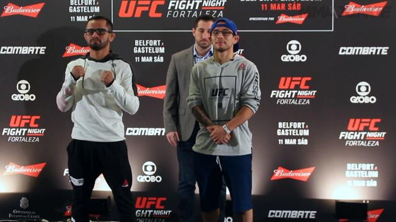 UFC Fight Night 106 media day face-offs: Vitor Belfort will definitely be the bigger man on Saturday