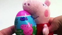 Surprise Egg Peppa Pig toy and candies unwrapping egg - unboxingsurpriseegg