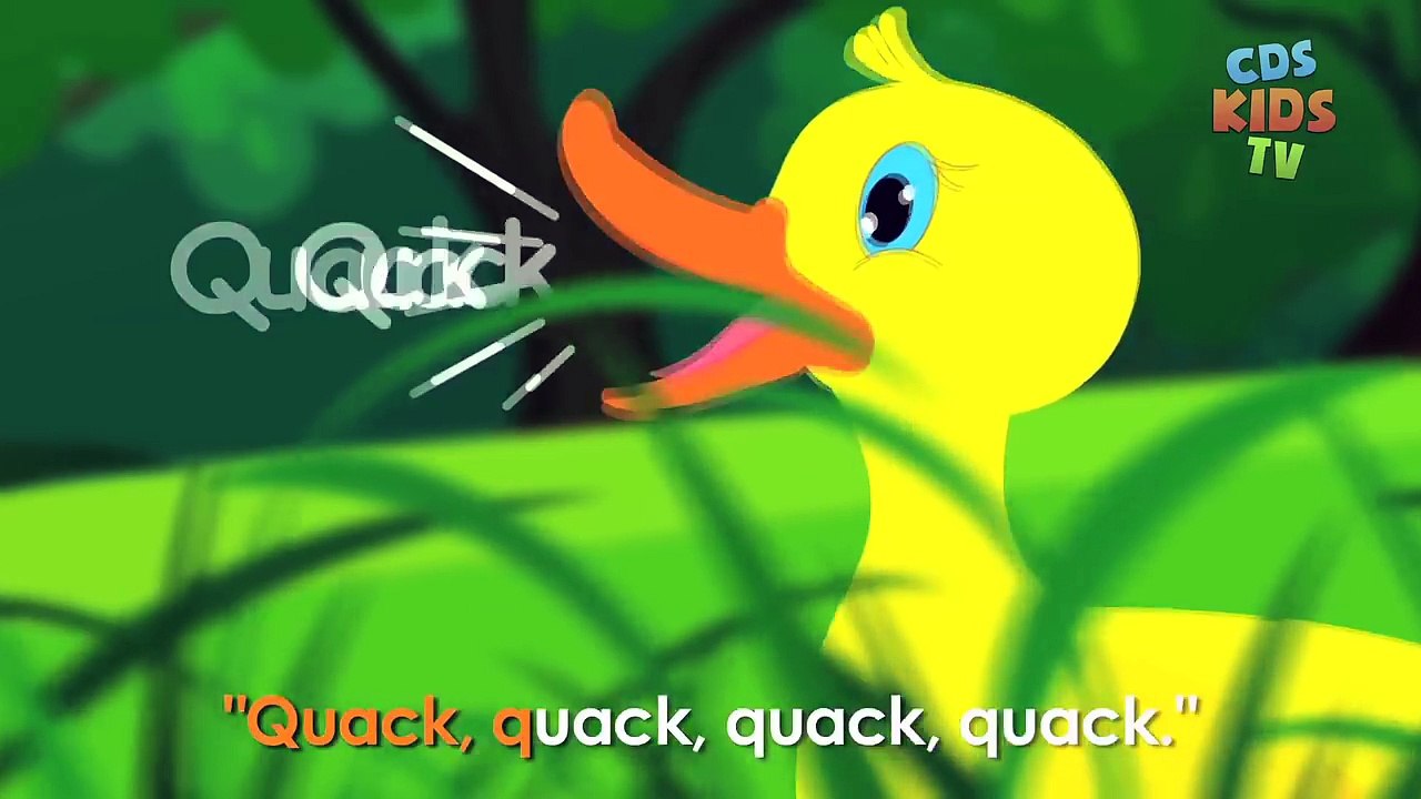 Five Little Ducks | 3D Nursery Rhymes | Kids Songs | Childrens Music Video