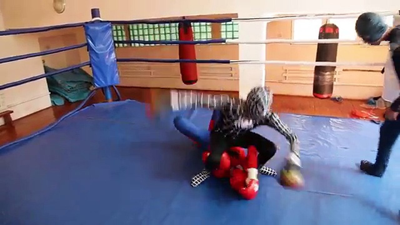 Spiderman vs Black Spiderman - Real Life Superhero Battle | Boxing Fight