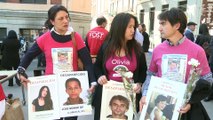 Familiares recuerdan a sus seres desaparecidos