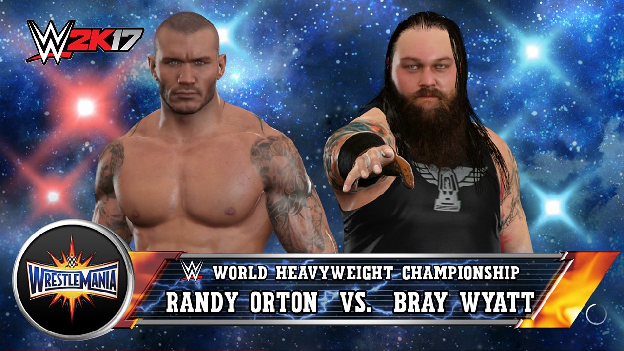 WWE 2K17 Randy Orton Vs Bray Wyatt WWE World Heavyweight Championship Wrestlemania 33