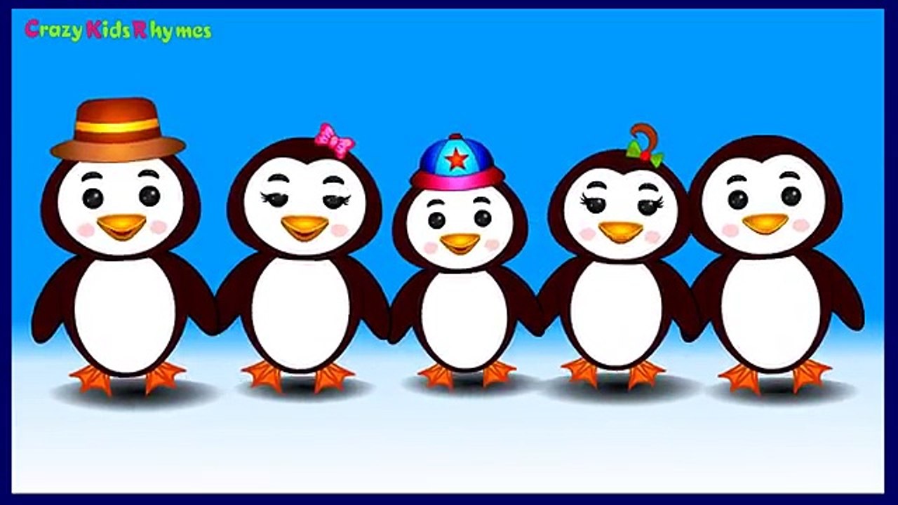 Finger Family Penguin Family Nursery Rhyme | Penguin Finger Family Song For Children