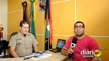 Comandante da PM de Cajazeiras-PB diz que seu estilo ostensivo já está dando resultado
