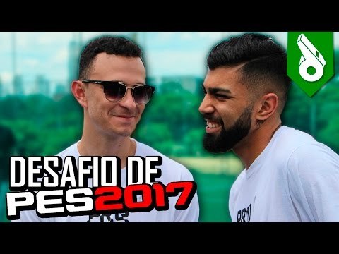 DESAFIO DE PES - GABIGOL SE AJOELHA AOS PÉS DE FRED