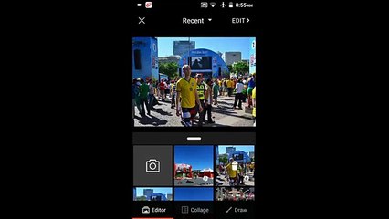 change Background of photo on Android