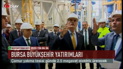 Çamur yakma tesisinde elektrik üretilecek (Haber 09 03 2017)
