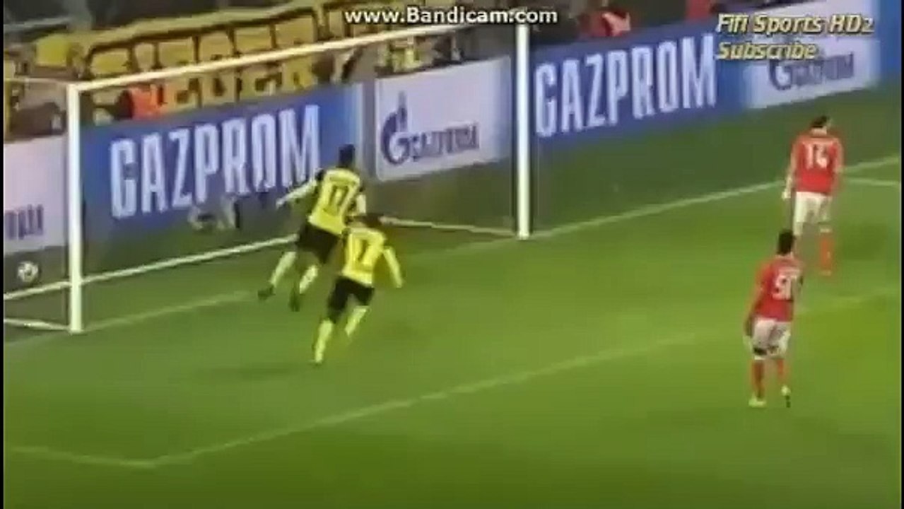 8-3-2017 Borussia Dortmund - Benfica 4-0 Highlights