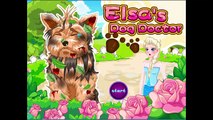 Disney Frozen Games - Princess Elsa Dog Doctor - Surgery games for kids