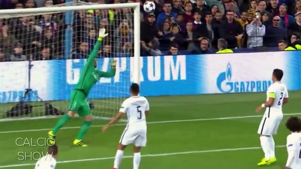 8-3-2017 Barcelona- PSG 6-1 Highlights