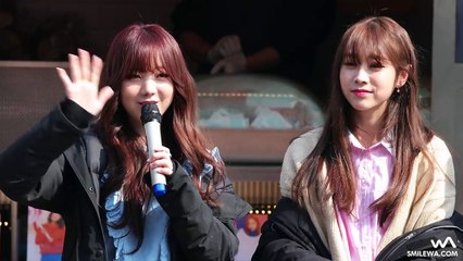 170304 러블리즈 (Lovelyz) 서지수 & 케이 직캠 @음악중심 미니 팬미팅 Fancam