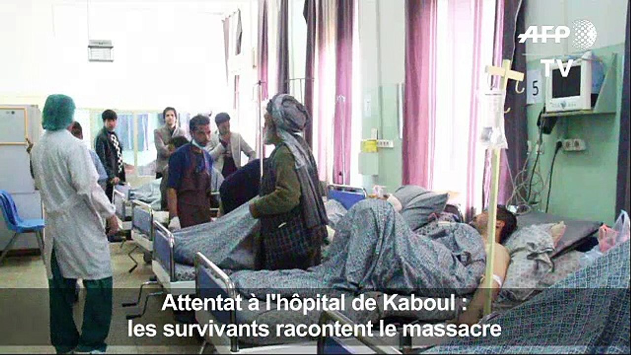 Kaboul: les survivants racontent l'assaut contre l'hôpital