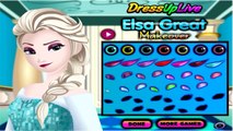 Disney Elsa Forzen Games - Elsa Great Makeover - Princess Games