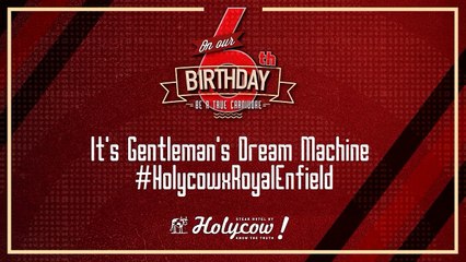 Win the Ultimate Ride: Holycow Steak Hotel & Royal Enfield Giveaway 🚲