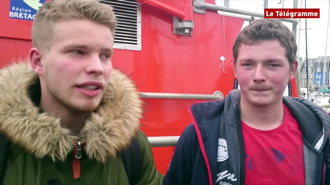 Paimpol. Démonstrations de sauvetage maritime dans le port