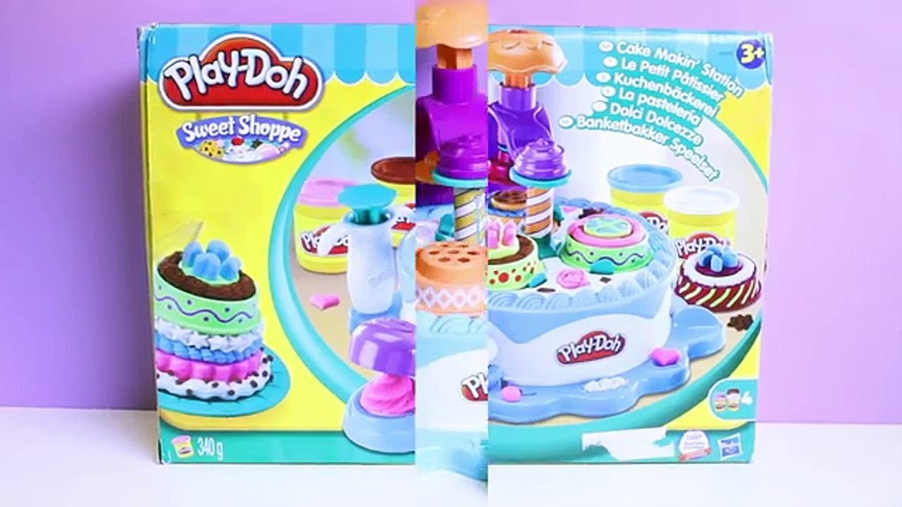 Play-Doh Sweet Shoppe Cake Makin Station Play Dough Cake Factory Play Doh Food Toy Food