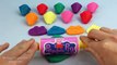 Glitter Play Doh Clay Balls Angry Birds Molds Fun and Creative Modelling Clay