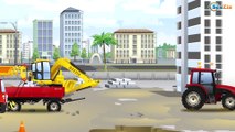 Cars Cartoon Video for kids - World of Cars for children The Truck with Excavator - Diggers & truck