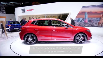 The new Seat Ibiza makes its public debut in Geneva 2017