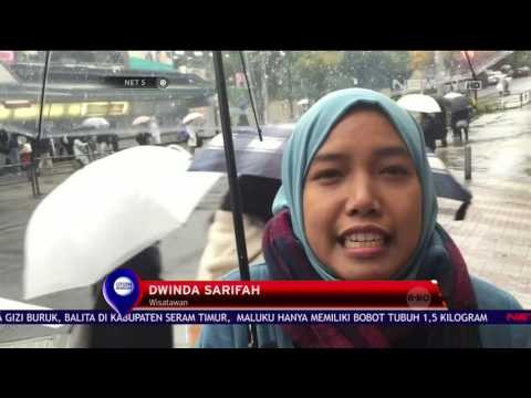 Salju Pertama Turun di Tokyo Jepang - NET5