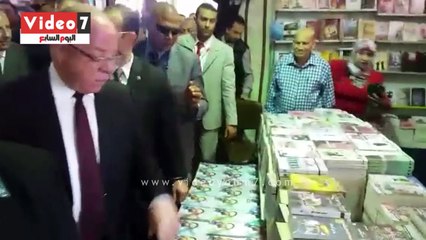 Download Video: وزير الثقافة يفتتح معرض دمنهور للكتاب فى دورته الثانية