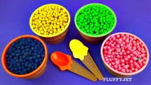 Learn Colors with Play Doh Dippin Dots Surprise Toys for Children Peppa Pig Dora Thomas Minions-cI