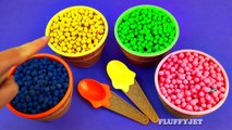 Learn Colors with Play Doh Dippin Dots Surprise Toys for Children Peppa Pig Dora Thomas Minions-cIk0
