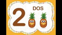 Números para niños en español. Aprender a contar del 1 al 10. Camiones dibujos animados pa