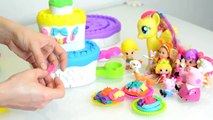 [PlayDoh TV] Play Doh Sweet Shoppe Cake Mountain Play Doh Peppa Pig Minnie Mouse Toys new