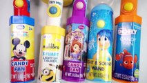 Colors PEZ Disney Candy Fan Mickey Mouse Sofia Princess Finding Nemo Inside Out Minions Toy-p_