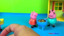 PEPPA PIG’S HOUSE STORY WITH PEPPA PIG GEORGE PIG MAMA PIG PAPA PIG - PEPPA AND GEORGE STAY UP LATE-rm