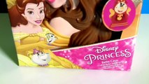 Disney Princess Belle Fairy Tale Carry Case with Lumiere Cogsworth Mrs Potts Chip Funtoyscollector-srOEJq