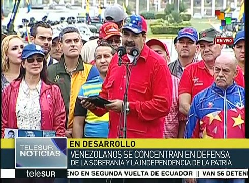 Maduro: la victoria de Venezuela contra EE.UU. es la paz