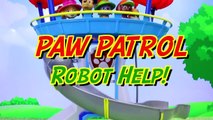 Paw Patrol Kidnapped and Jailed Caged Saved by Ryder and Robo Dog with Big Rig Robot Semi-Truck-YA