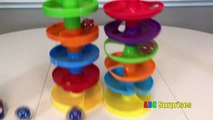 CANDY GUM BALLS WHIRL n GO Ball Tower for Kids Babies Toddlers Learn Colors with Toys ABC Surprises-h6AYa8Yk