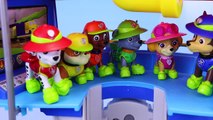 Paw Patrol Kidnapped and Jailed Caged Saved by Ryder and Robo Dog with Big Rig Robot Semi-Truck-YAXh_x