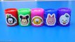 Colors Slime Tsum Tsum Learn colors Finger Family PEPPA PIG & Play Doh Nursery Rhymes Kids-ENaj