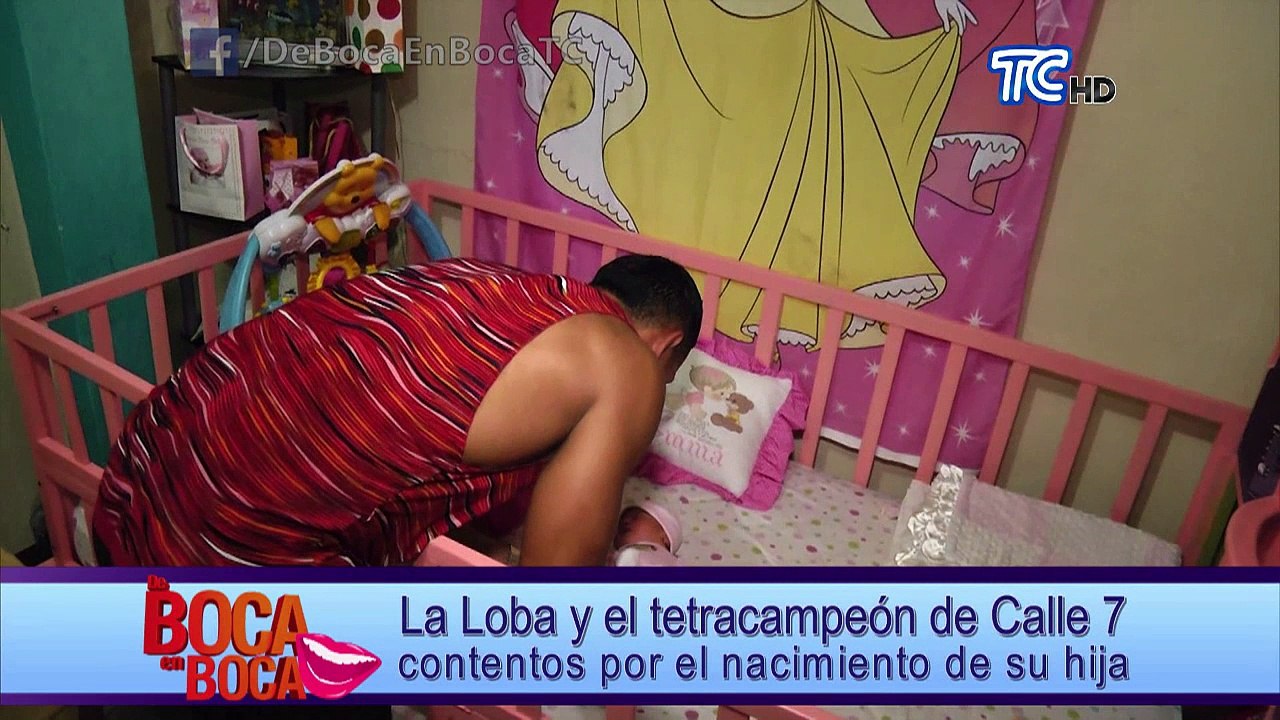 La Loba y el tetracampeón de Calle 7 contentos por el nacimiento de su hija