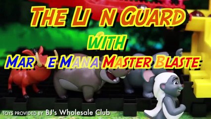 Master Blaster Marble Mania with The Lion Guard Kion and Beshte with Bunga and Fuli Fight Janja-d9Ibb