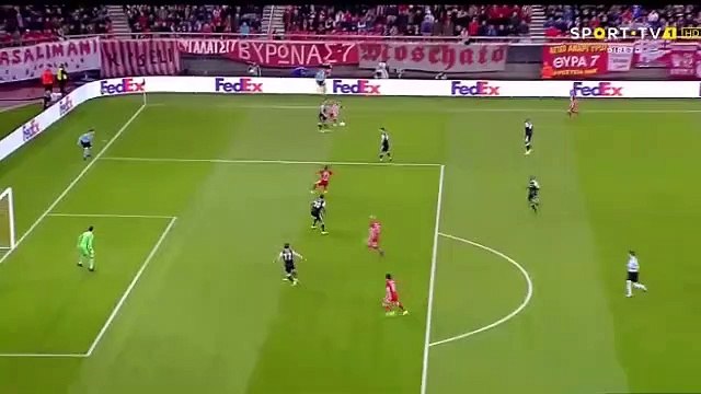Esteban Cambiasso Goal HD - Olympiacos 1-0 Besiktas 09.03.2017
