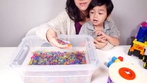 ORBEEZ Toys kid's videos! Learn COLORS & learn SHAPES with toy cars in educational videos for kids-puxT